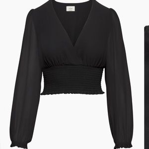 NWOT Aritzia Wilfred Wistful Blouse